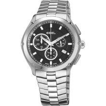 Ebel Mens Classic Sport Stainless Steel Chronograph Watch