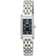 EG2025-75E - Citizen Eco-Drive Ladies Swarovski Silver Tone Elegant Watch