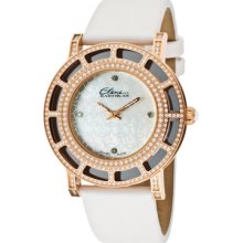 Elini Barokas Watches Women's Barokas Diamond White MOP Dial White Sat