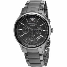 Emporio Armani Ceramica Chronograph Mens Watch