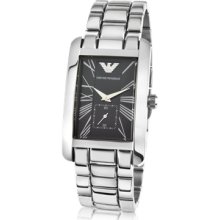 Emporio Armani Designer Men's Watches, Men's Classic Stainless Steel Bracelet Watch
