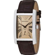 Emporio Armani Men's Second Dial Luxury Dress Style Ar0154