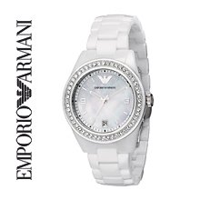 Emporio Armani Women Watch AR1426 Ceramic White