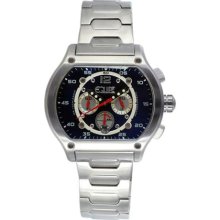 Equipe E707 Dash Quartz Chronograph Watch with 24-hr Sub-dial