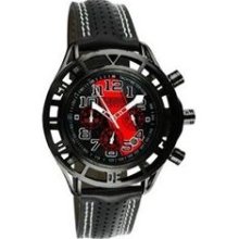 Equipe Mustang Boss 302 Mens Watch with Satin Black Case and Markers