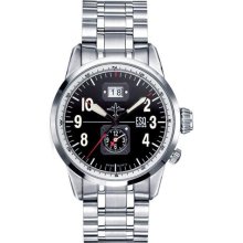 ESQ by Movado Beacon Dual Time Black Dial Men's watch #07301129