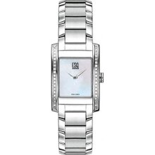 ESQ Ladies Venture Stainless Steel Mother of Pearl Dial 07101100