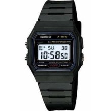 F91w-1 Casio Men's Classic Black Digital Resin Strap Wa