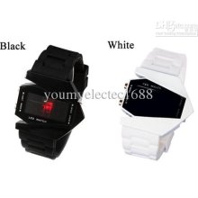 Fast Ship 100pcs/lot Amazing Sport Watch Watches 7 Light Color Chang