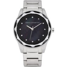 Fcuk French Connection Black Stainless Steel Ladies Watch Fc1147bm