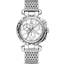Fendi Selleria Chronograph Watch With White Dial, 40mm