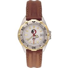 Florida State Seminoles FSU All Star Ladies Leather Strap Watch