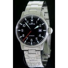 Fortis Pilot Professional wrist watches: Pilot Auto Date Bracelet 595.