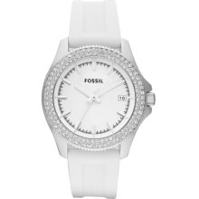 Fossil AM4462 Watch Retro Traveler Ladies - White Dial