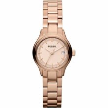 Fossil Archival Mini Rose Goldtone Ladies Watch