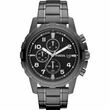 Fossil Dean Smoke Chronograph Mens Watch