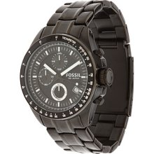 FOSSIL FOSSIL Decker Chronograph Stainless Steel Watch - Black