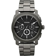 Fossil FS4662 Machine Stainless Steel Watch in Smoke