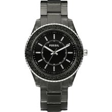 Fossil Ladies Stella Black Multifunctional Dial Watch