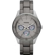 Fossil Stella Grey Aluminum Ladies Watch