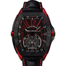 Franck Muller Conquistador GPG Tourbillon 9900TGPG Red Ergal Watch