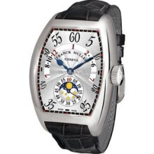 Franck Muller Irregular Time/Retrograde Hour 7880HIRL Platinum Watch