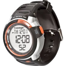 Freestyle Men's Mariner FS84899 Black Silicone Quartz Watch with Digital Dial