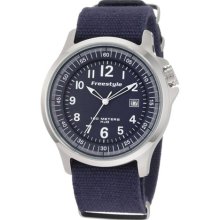 Freestyle Mens Ranger Field Stainless Watch - Blue Nylon Strap - ...