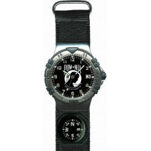Frontier Watches POW MIA Velcro Strap Watch with Compass
