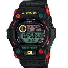 G-7900RF-1 G7900RF Casio G-Shock World Time Alarm Digital Sports Watch