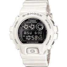 G-Shock White Mirror Metallic Digital Watch - White