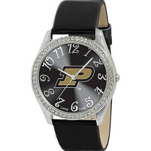 Game Time Glitz - College - Purdue Boilermakers Black