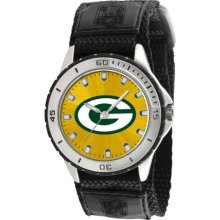 Game Time Green Nfl-Vet-Gb Men'S Nfl-Vet-Gb Veteran Custom Green Bay Packers Veteran Series Watch