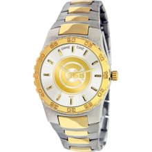Game Time Watch, Mens Chicago Cubs Two-Tone Stainless Steel Bracelet 4