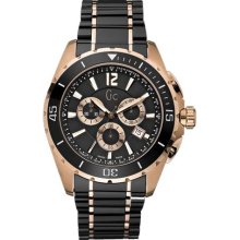 Gc Swiss Made Timepieces Watch, Mens Chronograph Sport Class Xxl Black