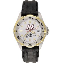Gents Nascar #14 All Star Watch With Leather Strap