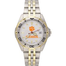 Gents NCAA Clemson University Tigers Watch In Stainless Steel