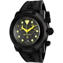 Glam Rock Women's Crazy Sexy Cool Chronograph Black Guilloche Dia ...