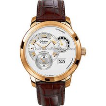 Glashutte PanoMaticReserve XL Pink Gold Watch 90-03-31-11-05