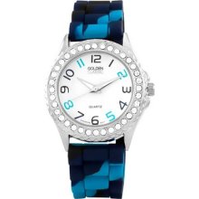 Golden Classic Women's Colors Galore Watch in Multi with White Dial