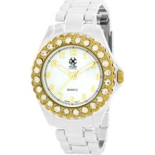 Golden Classic Women's Love Potion Watch in Gold / White