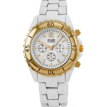 Golden Classic Women's Nautical Notion Watch in Gold / White