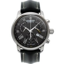 Graf Zeppelin Chronograph, Retrograde Watch with Beautiful Dial #7682-2
