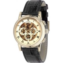 GS02375-01 Rotary Mens Skeleton Automatic Watch