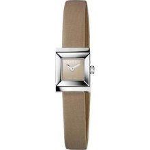 Gucci Timeless G-Frame Square Brown Ladies Watch YA128502 ...
