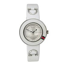 Gucci U-Play Silver-Tone Dial Women's Watch #YA129509