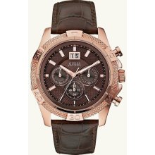 Guess Boldly Detailed Sport Chronograph Mens Watch U19502G1