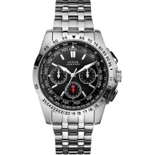 GUESS Chronograph Mixed Metal Mens Watch U15065G1 - Metal