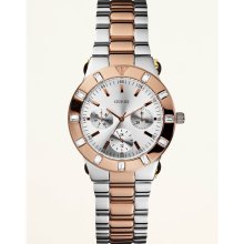 GUESS Feminine High-Shine Sport Mid-Size Watch