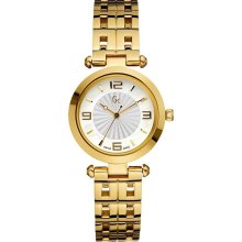 GUESS Gc Swiss B-1 Class Gold-Tone Ladies Watch G17005L1